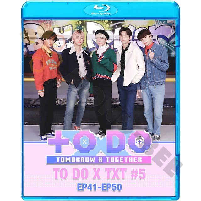 [K-POP Blu-ray] TXT TO DO #5 EP41 - EP50 日本語字幕あり TXT TOMORROW X TOGETHER トゥモローバイトゥゲザー 韓国番組 TXT KPOP Blu-ray - mono-bee
