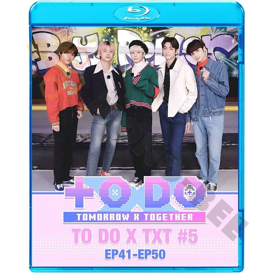 [K-POP Blu-ray] TXT TO DO #5 EP41 - EP50 日本語字幕あり TXT TOMORROW X TOGETHER トゥモローバイトゥゲザー 韓国番組 TXT KPOP Blu-ray - mono-bee