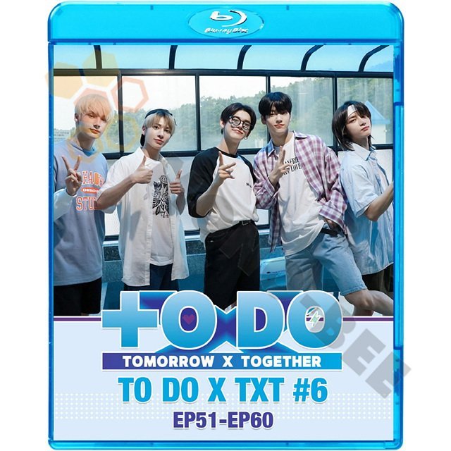 [K-POP Blu-ray] TXT TO DO #6 EP51 - EP60 日本語字幕あり TXT TOMORROW X TOGETHER トゥモローバイトゥゲザー 韓国番組 TXT KPOP Blu-ray - mono-bee