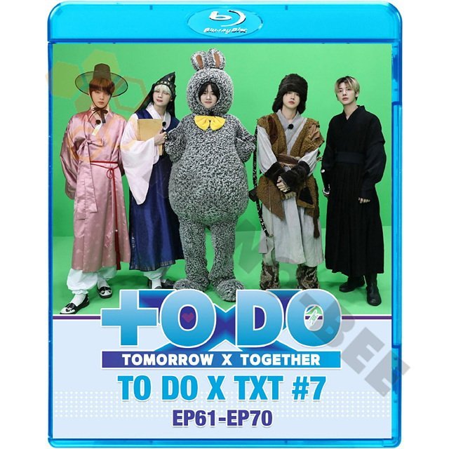 [K-POP Blu-ray] TXT TO DO #7 EP61 - EP70 日本語字幕あり TXT TOMORROW X TOGETHER トゥモローバイトゥゲザー 韓国番組 TXT KPOP Blu-ray - mono-bee