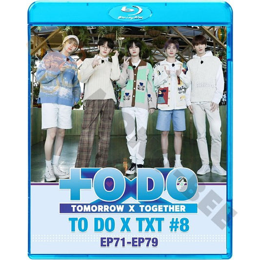 [K-POP Blu-ray] TXT TO DO #8 EP71 - EP79 日本語字幕あり TXT TOMORROW X TOGETHER トゥモローバイトゥゲザー 韓国番組 TXT KPOP Blu-ray - mono-bee