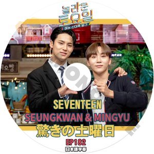 [K-POP DVD] 驚きの土曜日 #182 SEVENTEEN SEUNGKWANG & MINGYU 日本語字幕あり SEVENTEEN SEUNGKWANG & MINGYU IDOL KPOP DVD - mono-bee