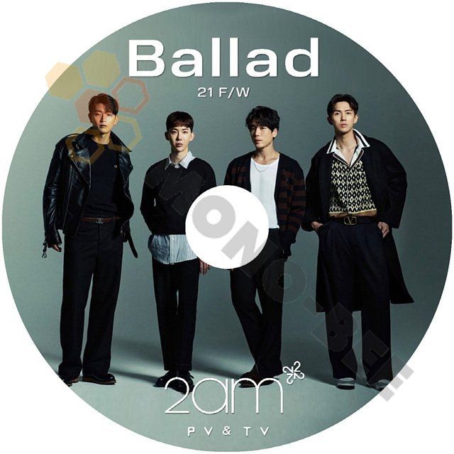 [K-POP DVD] 2AM 2021 PV&TV COLLECTION - Ballad 21 F/W - 2AM ツーエーエム チョグォン チャンミン スロン ジヌン KPOP DVD - mono-bee