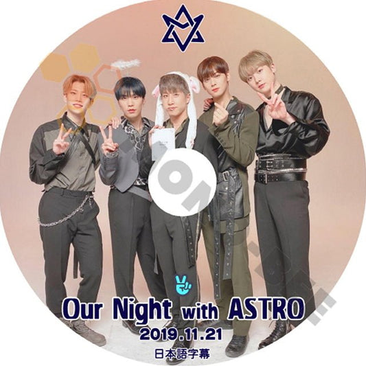 K-POP DVD ASTRO Our Night with ASTRO 2019.11.21 (日本語字幕有) - ASTRO アストロ 韓国番組収録DVD - mono-bee