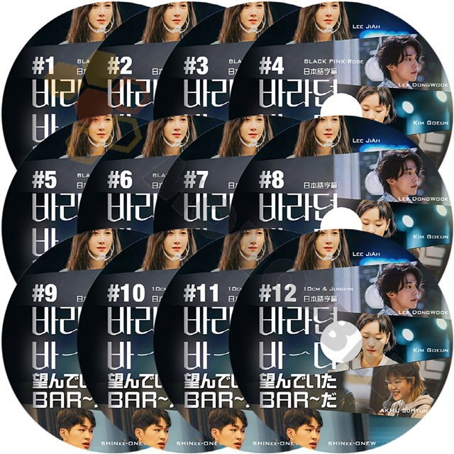 【K-POP DVD] 望んでいた BAR~だ #1 - #12 12枚セット LEE JIAH/LEE DONGWOOK/KIM GOEUN/AKAMU SOHYUN/ ONEW/ROSE 日本語字幕ありDVD - mono-bee
