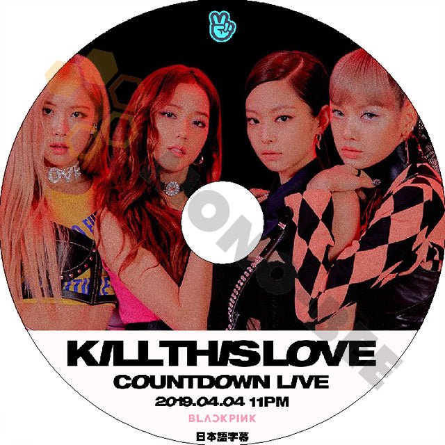 K-POP DVD BLACKPINK COUNTDOWN LIVE -2019.04.04- - KILL THIS LOVE - 日本語字幕あり BLACK PINK ブラックピンク BLACK PINK KPOP DVD - mono-bee