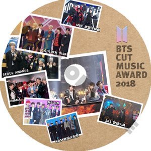 【K-POP DVD] BTS -2018 CUT MUSIC AWARD MELON/ MAMA / SEOUL AWARDS - BTS 防弾少年団 バンタン [K-POP DVD] - mono-bee