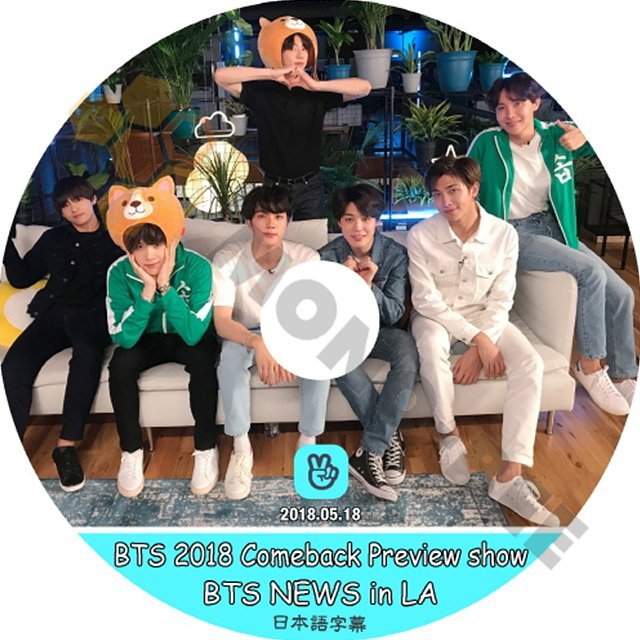 【K-POP DVD] BTS -2018Comeback Preview show BTS NEWS in LA (日本語字幕有)2018.05.18- BTS 防弾少年団 バンタン [K-POP DVD] - mono-bee