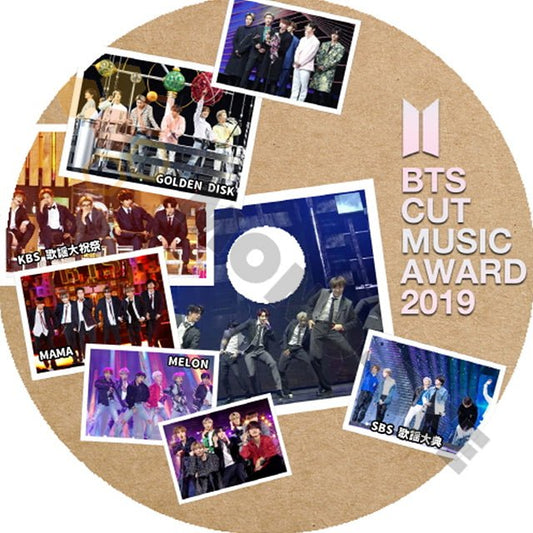 【K-POP DVD] BTS -2019 CUT MUSIC AWARD MELON/ MAMA /GOLDEN DISK- BTS 防弾少年団 バンタン [K-POP DVD] - mono-bee