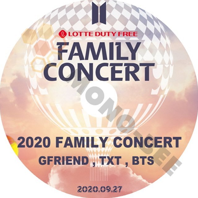 【K-POP DVD] BTS-2020 FAMILY CONCERT BTS/TXT/GFRIEND-2020.09.27 BTS 防弾少年団 バンタン [K-POP DVD] - mono-bee
