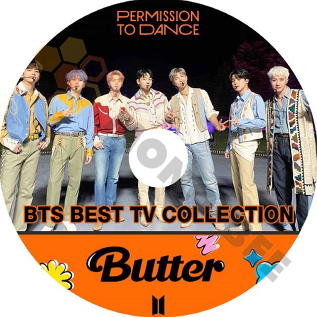 【K-POP DVD] BTS 2021 2nd BEST TV COLLECTION -Permission to Dance /Butter- BTS 防弾少年団 バンタン [K-POP DVD] - mono-bee