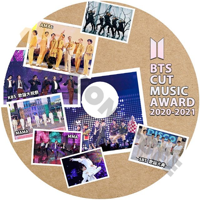 【K-POP DVD] BTS- 2021 CUT MUSIC AWARD AMAs/ MAMA /MMA/SBS 歌謡大全/ KBS 歌謡大祝祭 - BTS 防弾少年団 バンタン [K-POP DVD] - mono-bee