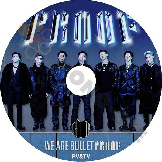 [K-POP DVD] BTS 2022 PV&TV COLLECTION - PROOF - Yet Come 防弾少年団 バンタン RM JIN SUGA J-HOPE JIMIN JUNGKOOKDVD - mono-bee