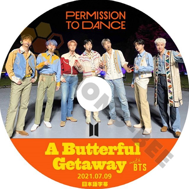 【K-POP DVD] BTS A Butterful Getaway-Permission to Dance(日本語字幕有)-2021.07.09 BTS 防弾少年団 バンタン [K-POP DVD] - mono-bee