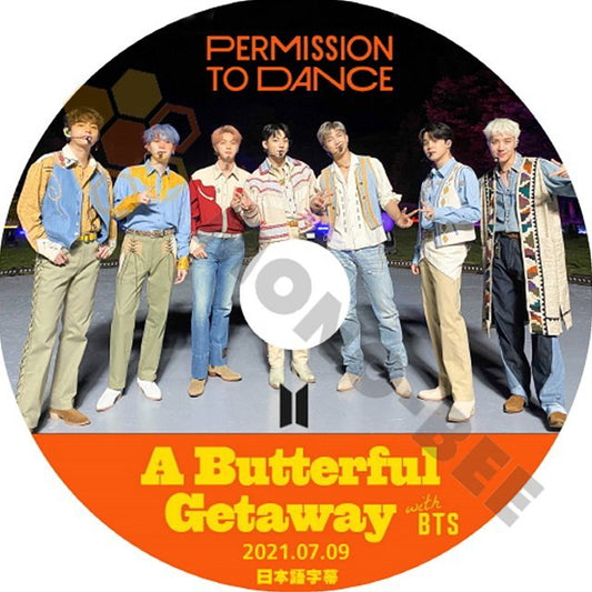 【K-POP DVD] BTS A Butterful Getaway-Permission to Dance(日本語字幕有)-2021.07.09 BTS 防弾少年団 バンタン [K-POP DVD] - mono-bee
