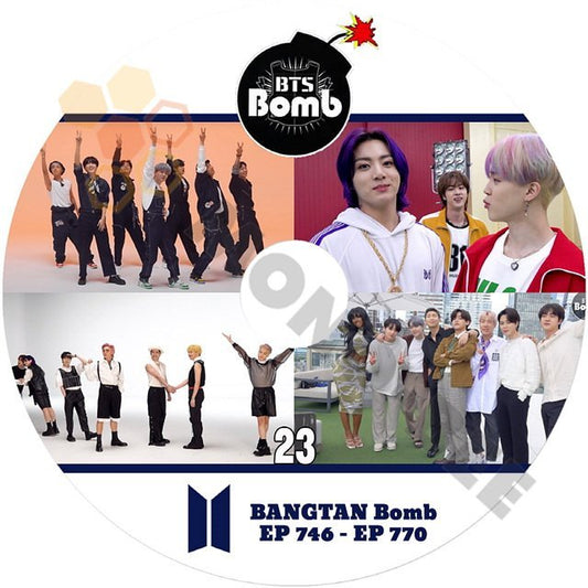 [K-POP DVD] BTS BANGTAN BOMB #23 ( EP746 - EP770 ) 防弾少年団 BTS 日本語字幕なし- 防弾少年団 バンタン 韓国番組収録DVD - mono-bee