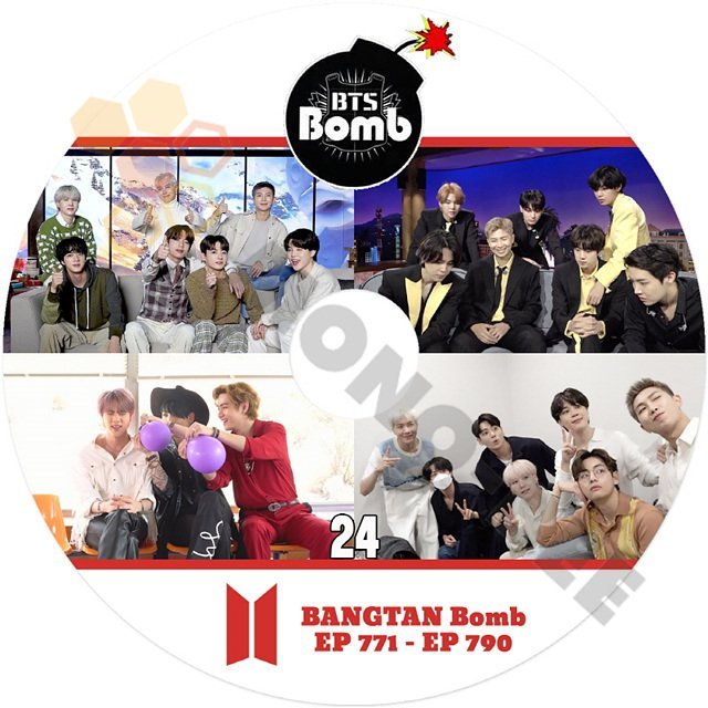 [K-POP DVD] BTS BANGTAN BOMB #24 (EP771-EP790) 防弾少年団 BTS爆弾 日本語字幕なし- 防弾少年団 バンタン 韓国番組収録DVD - mono-bee