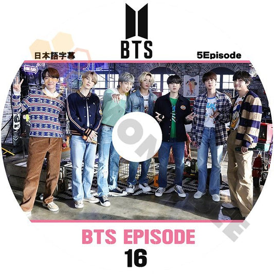 [K-POP DVD] BTS BANGTAN EPISODE #16 防弾エピソード 日本語字幕あり 防弾少年団 バンタン 韓国番組収録DVD BANGTAN KPOP DVD - mono-bee