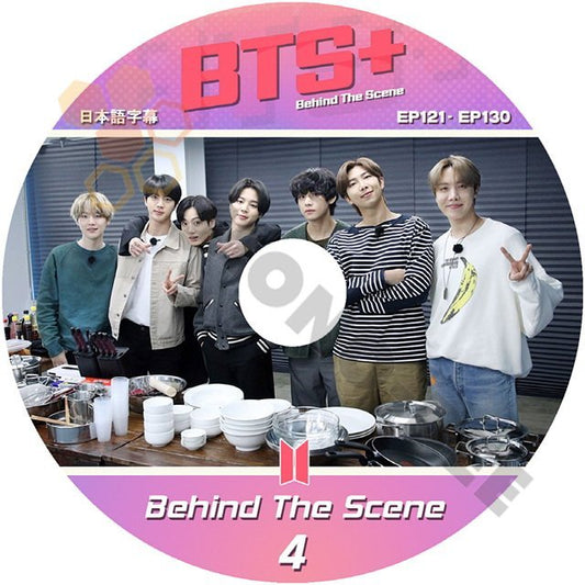 [K-POP DVD] BTS Behind The Scene #4 EP121-EP130 日本語字幕あり 防弾少年団 バンタン 韓国番組 BANGTAN KPOP DVD - mono-bee