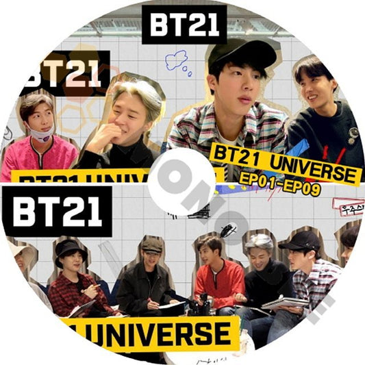 【K-POP DVD] BTS BT21 - BT21 UNIVERSE (日本語字幕有) EP01-EP09 BTS- 防弾少年団 バンタン [K-POP DVD] - mono-bee