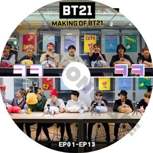 【K-POP DVD】 BTS BT21- MAKING OF BT21 (EP01 -EP13)-日本語字幕有-BTS 防弾少年団 バンタン [K-POP DVD] - mono-bee