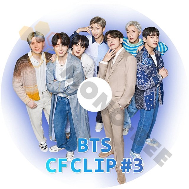 【K-POP DVD】 BTS- CF CLIP #3 - 防弾少年団 バンタン RM JIN SUGA J-HOPE JIMIN V JUNGKOOK [K-POP DVD] - mono-bee