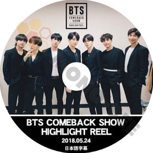 【K-POP DVD] BTS-COMEBACK SHOW HIGHLIGHT RELL (日本語字幕有)2018.05.24- BTS 防弾少年団 バンタン [K-POP DVD] - mono-bee