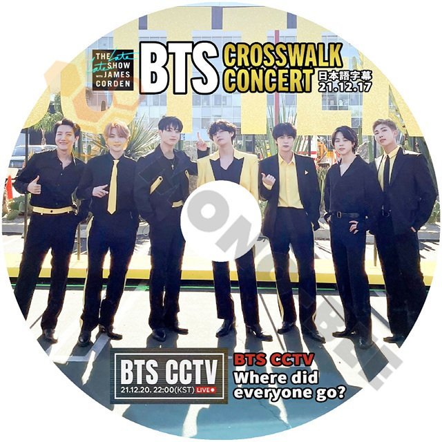 【K-POP DVD] BTS CROSS WALK CONCERT 2021.12.17 日本語字幕ありThe Show Janes Corden - BTS 防弾少年団 バンタン [K-POP DVD] - mono-bee