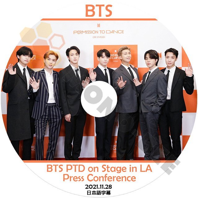 [K-POP DVD] BTS PTD on Stage in LA Press Conference 2021.11.28 日本語字幕あり 防弾少年団 バンタン 韓国番組 BANGTAN KPOP DVD - mono-bee