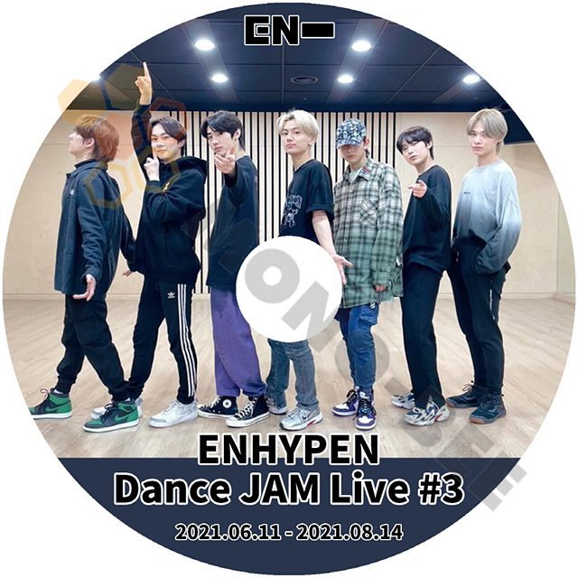 [K-POP DVD] ENHYPEN DANCE JAM LIVE #3 2021.06.11 - 2021.08.14 日本語字幕なし ENHYPEN エンハイフン ENHYPEN KPOP DVD - mono-bee