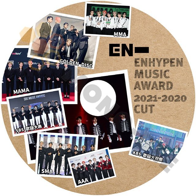 [K-POP DVD] ENHYPEN MUSIC AWARD 2021- 2020 CUT - ENHYPEN エンハイフン 韓国番組収録 ENHYPEN DVD - mono-bee
