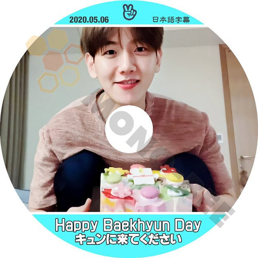 K-POP DVD EXO V App HAPPY BAEKHYUN DAY -2020.05.06- 日本語字幕あり EXO エクソ BAEKHYUN べッキョン 韓国番組EXO KPOP DVD - mono-bee