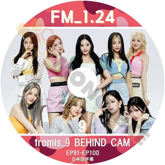 [K-POP DVD] Fromis_9 FM_1.24 #9 EP91 - EP100 日本語字幕あり Fromis_9 プロミスナイン 韓国番組 Fromis_9 DVD - mono-bee