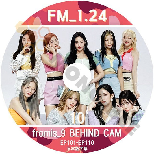 [K-POP DVD] Fromis_9 FM_1.24 BEHIND CAM #10 EP101 - EP110 日本語字幕あり Fromis_9 プロミスナイン 韓国番組 Fromis_9 DVD - mono-bee