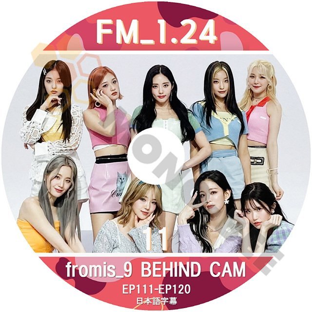 [K-POP DVD] Fromis_9 FM_1.24 BEHIND CAM #11 EP111 - EP120 日本語字幕あり Fromis_9 プロミスナイン 韓国番組 Fromis_9 DVD - mono-bee
