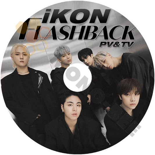[K-POP DVD] iKON 2022 PV & TV COLLECTION - FLASHBACK - iKON アイコン PV KPOP DVD - mono-bee