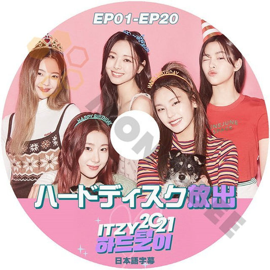 [K-POP DVD] ITZY 2021 ハードディスク 放出 EP01 - EP20 日本語字幕あり ITZY イッジ イェジ リア リュジン チェリョン ユナ ITZY KPOP DVD - mono-bee