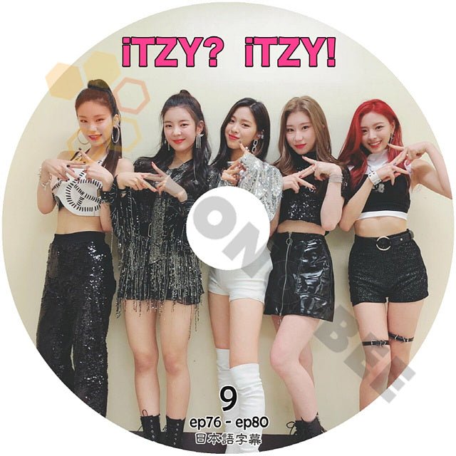 [K-POP DVD] ITZY iTZY? iTZY! #9 EP76 - EP80 日本語字幕あり ITZY イッジ イェジ リア リュジン チェリョン ユナ ITZY KPOP DVD - mono-bee