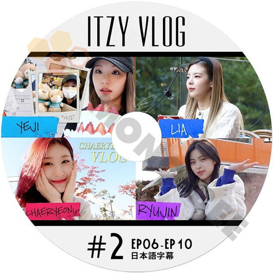 [K-POP DVD] ITZY ITZY VLOG #2 EP06 - EP10 日本語字幕あり ITZY イッジ イェジ リア リュジン チェリョン ユナ ITZY KPOP DVD - mono-bee