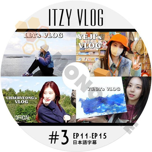 [K-POP DVD] ITZY ITZY VLOG #3 EP11 - EP15 日本語字幕あり ITZY イッジ イェジ リア リュジン チェリョン ユナ ITZY KPOP DVD - mono-bee