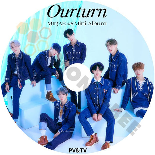 K-POP DVD MIRAE 未来少年 2022 PV&TV Ourturn 4th Mini Album LIEN JUN HYUK DO HYUN KHAEL DONG PYO SI YOUNG YU BIN - mono-bee