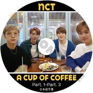 [K-POP DVD] NCT A CUP OF COFFEE Part 1 - Part 3 日本語字幕あり NCT エヌシーティー NCT KPOP DVD - mono-bee