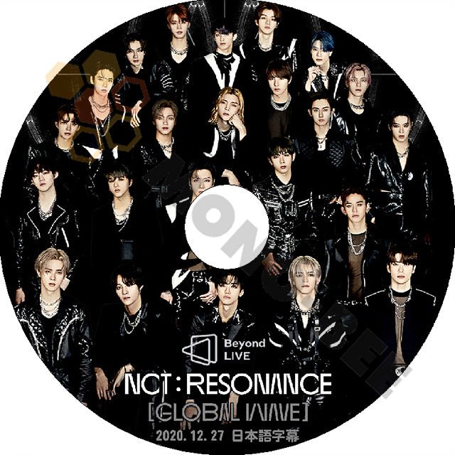 K-POP DVD NCT BEYOND LIVE RESONANCE (2020.12.27) 日本語字幕あり NCT127 エヌシーティー127 NCTU エヌシーティーユー NCT Dream NCT KPOP DVD - mono-bee