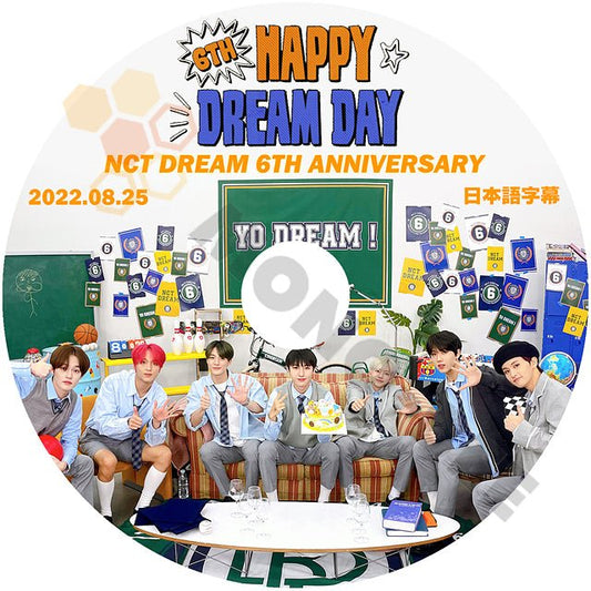 [K-POP DVD] NCT DREAM 6th Anniversary Happy Dream Day 2022.08.25 日本語字幕あり - NCT DREAM エヌシーティードリーム KPOP DVD - mono-bee