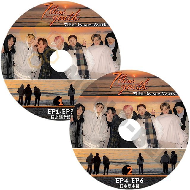 [K-POP DVD] NCT DREAM 7llin: in our Youth #1,#2 (EP 1 - EP 6) 2枚セット日本語字幕ありNCT DREAM 韓国放送DVD - mono-bee