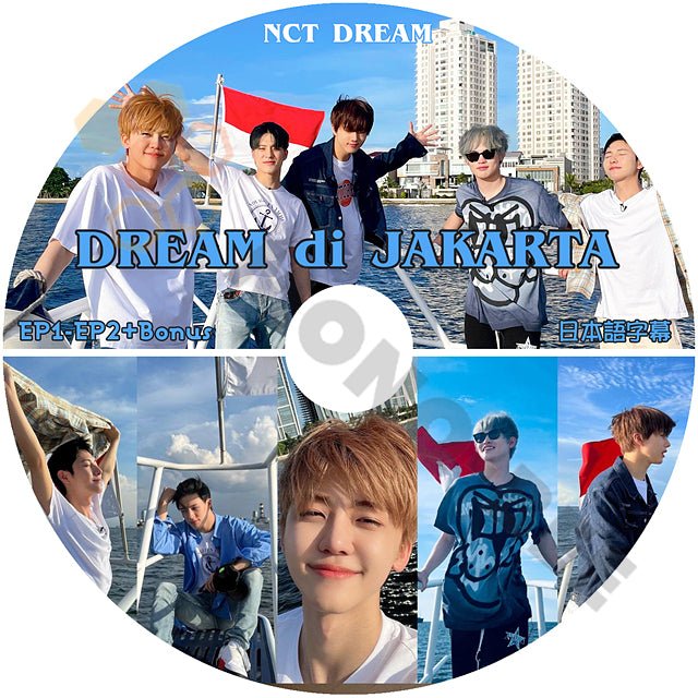 [K-POP DVD] NCT DREAM DREAM di JAKARTA EP1 - EP2+Bonus 日本語字幕あり - NCT DREAM エヌシーティードリーム KPOP DVD - mono-bee
