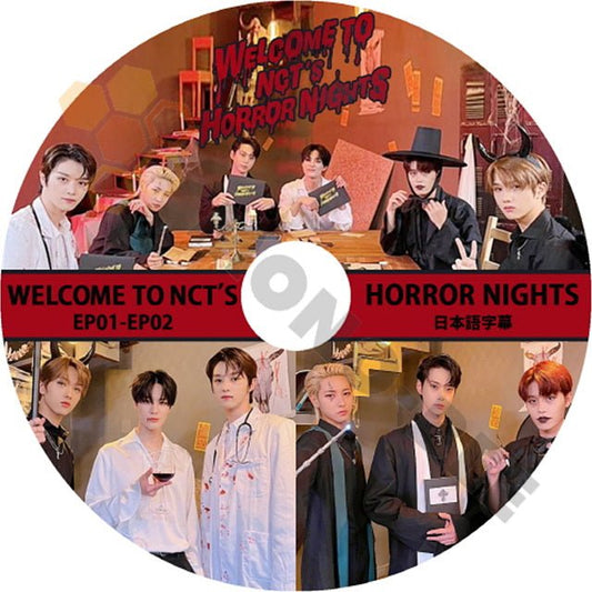 K-POP DVD NCT WELCOME TO NCT'S HORROR NIGHT EP01-EP02 日本語字幕あり NCT エヌシーティー 韓国番組DVD NCT KPOP DVD - mono-bee