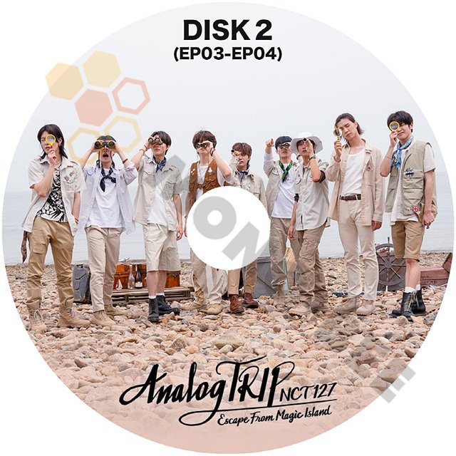 [K-POP DVD] NCT127 アナログトリップ #2 EP03 - EP04 日本語字幕あり NCT127 エヌシーティー127 NCT KPOP DVD - mono-bee