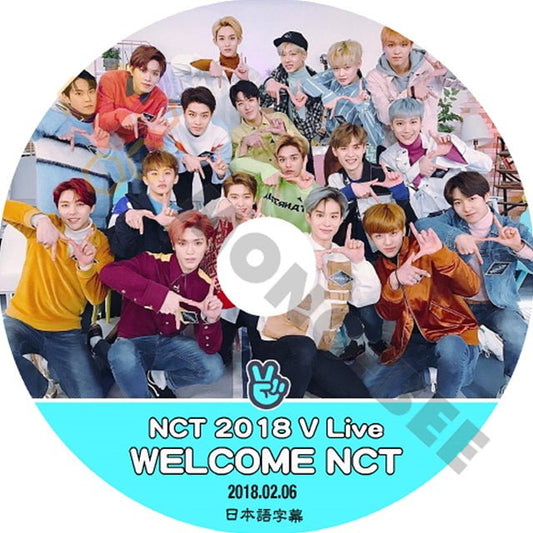 K-POP DVD NCT127 エヌシーティー 2018 V LIVE WELCOME NCT 2018.02.06 (日本語字幕有) - NCT127 エヌシーティー 韓国番組収録DVD - mono-bee