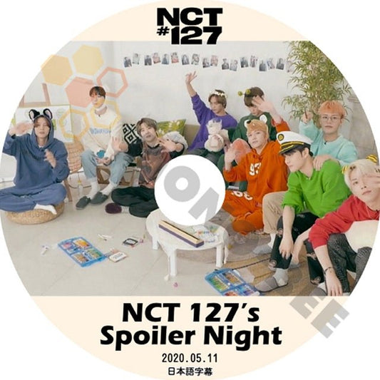 K-POP DVD NCT127 エヌシーティー NCT127's Spoiler Night 2020.05.11 (日本語字幕有) - NCT127 エヌシーティー 韓国番組収録DVD - mono-bee